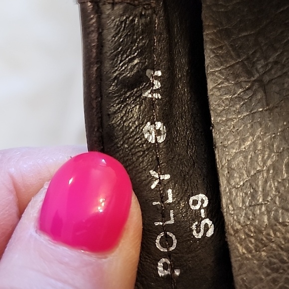 NEW Donald J. Pliner Buttery Leather Ballet Kitten Heel Brown Luxury Designer - Picture 5 of 15